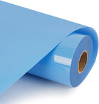 RENLITONG Sky Blue Iron on Vinyl 12Inch by 15ft Roll HTV by RENLITONG