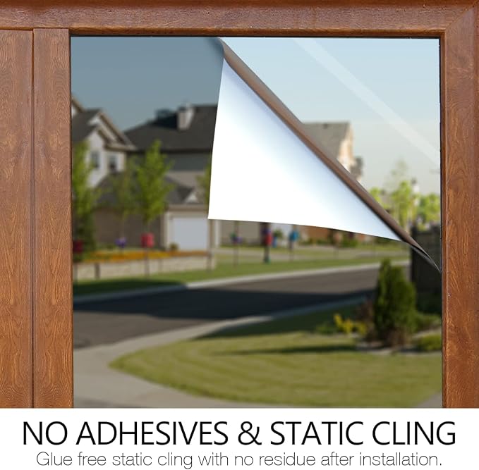 STATINT Window Film Privacy One Way Mirror Glass Tint Heat Control Sun UV - Image 8