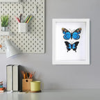 HD Glass Wooden Hollow Photo Frame, 4x6 Shadow Box Frame，Frames - Image 2