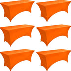 6-Pack 6ft Spandex Table Covers by Unknown