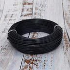 INSPIRELLE 15 Gauge 164 Feet Black Aluminum Craft Wire Bendable Metal Wire - Image 2