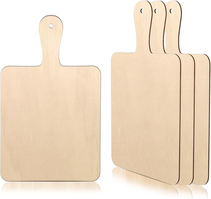 4 Pack Charcuterie Boards Bulk, Mini Charcuterie Boards, Cutting Board Bulk by Unknown