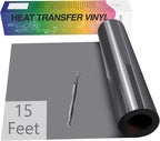 HTVRONT HTV Vinyl Rolls Heat Transfer Vinyl by HTVRONT