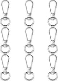 12pcs Swivel Push Gate Snap Hooks Clasps by TiSuit