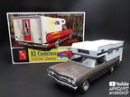 AMT 1965 Chevy El Camino w/Camper 1:25 Scale Model Kit - Image 5