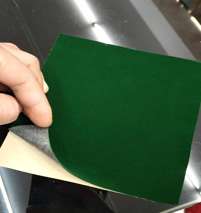 Self Adhesive Green Velvet Flocking Liner - Image 5