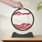Wai Danie Moving Sand Art Picture Decor, 3D Deep Sea Sandscape Liquid Motion - Image 3