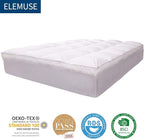 ELEMUSE Cal King Size Extra Thick Fusion Goose Down Feather Filled Mattress - Image 6