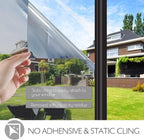 HIDBEA One Way Mirror Window Film Daytime Privacy, Reflective Window Tint - Image 5