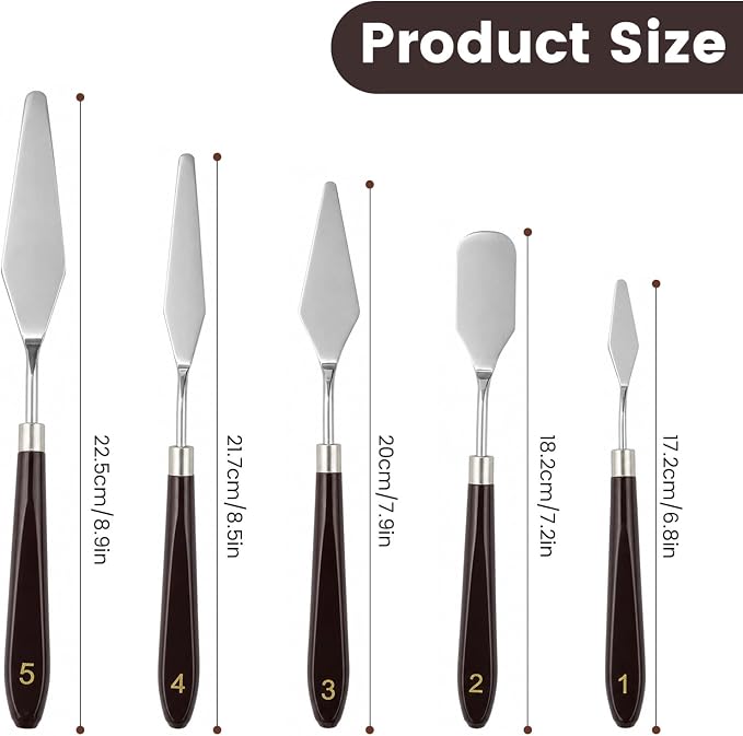 Painting Palette Knife set, Professional Paint Tool - Image 2
