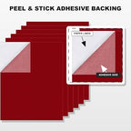 6PCS Large Self Adhesive Felt Sheet, 13.4"x10.8", 2mm Thick Stiff Felt Fabric - Image 4