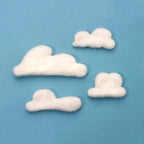 QMNNMA Wool Roving Bulk, 8.82oz Needle Felting Wool, Wool Roving Top-White | - Image 5