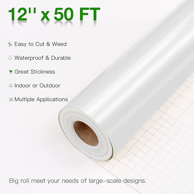 YRYM HT White Permanent Vinyl - Image 4