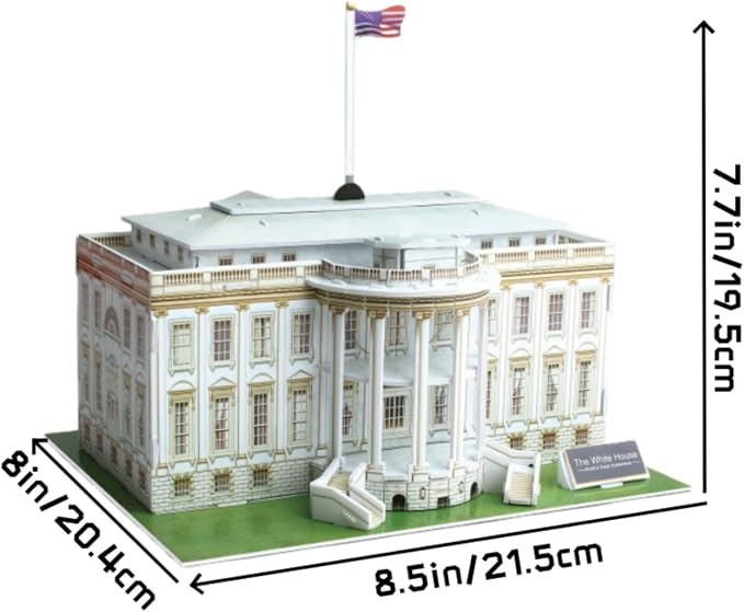 Architecture World Famous of 3D Puzzle.Build Your Own Collection of 17 Global - Image 2