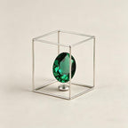 Emerald Green Color Cubic Zirconia Loose Beads Unset - Image 7
