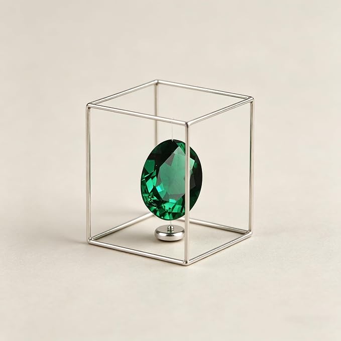 Emerald Green Color Cubic Zirconia Loose Beads Unset - Image 7