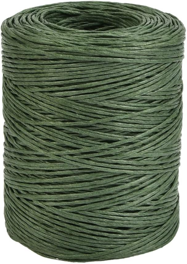 TIMESETL 656 Feet Floral Bind Wire Rustic Vine Wrapping Wire, Paper Covered by TIMESETL