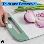 GORILLA GRIP BPA-Free Reversible Kitchen Cutting Board Set of 3, US Designed - Image 7