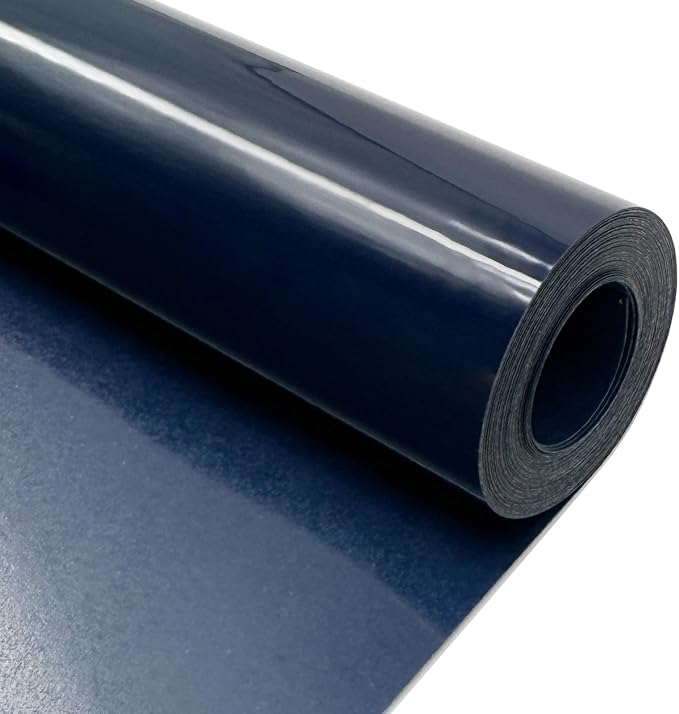 Dark Blue Heat Transfer Vinyl HTV Roll Matte PU 12" x 20 ft. | Easy to Cut by MerryMade