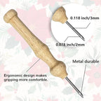BEUNITONE Punch Needle Kit for Beginners Adults Easy Craft Needlepoint - Image 3