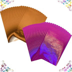100PCS Toner Reactive Foil for Card Making 11.4x7.9inch Transfer Foil Paper for by CYFUNDESIGN