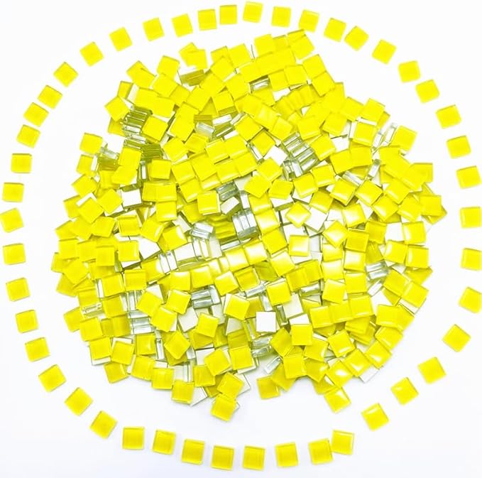 500G/ 1.1LB Bulk Crystal Mosaic Tiles by Hozzwhoo