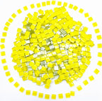 500G/ 1.1LB Bulk Crystal Mosaic Tiles by Hozzwhoo