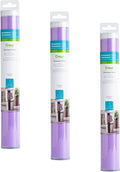 Cricut Premium Permanent Vinyl, Huckleberry 3-Pack of 4ft Rolls by Cricut