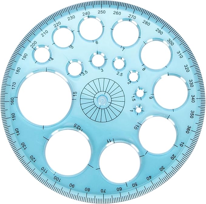 Circle Template Circle Round Stencil Templates by Acooruiteng