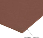 uxcell Coffee EVA Foam Sheets, 11.8x7.9 in 2mm Thick Handicraft Foam Paper - Image 3