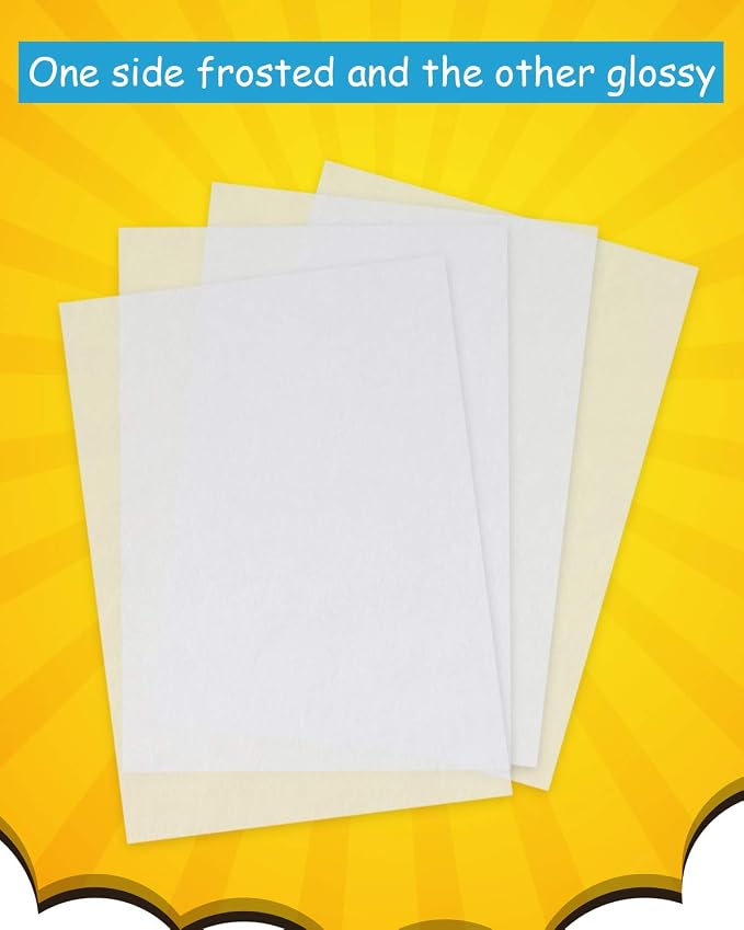 175 Pieces Shrink Plastic Sheet Kit Includes 25 Pieces Shrink Plastic Sheets - Image 6