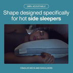 Coop Home Goods Cool+ Cut-Out Adjustable Pillow Queen - Image 5