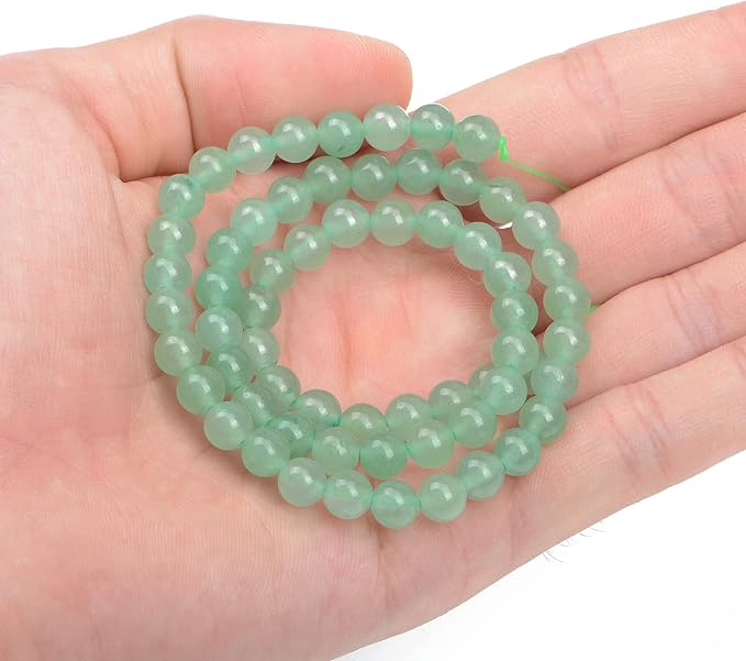 AD Beads Natural Gemstone Round Loose Beads 15" - Image 3