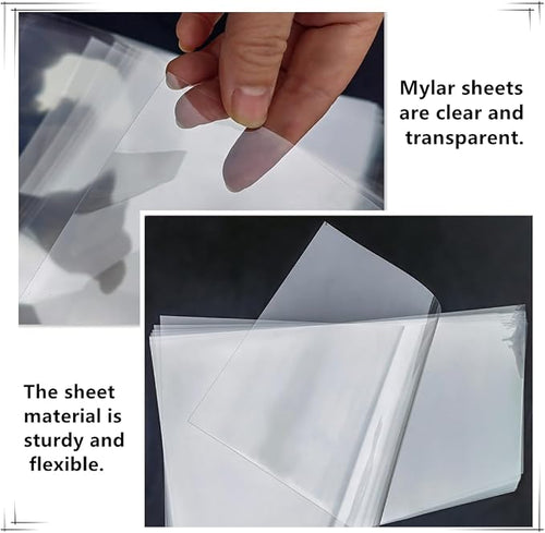 10 Sheets 6 mil Acetate Mylar Sheet 12 x 24 inch Transparent PET Blank Stencil - Image 2