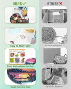 Clendo 8Pcs Diamond Painting Coasters Kits, DIY Landscape Diamond Art Coaster - Image 4