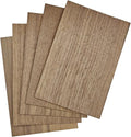 MUXGOA 20 Pcs Walnut Wood Sheets, Unfinished Thin Lumber Solid Wood by MUXGOA