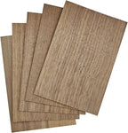 MUXGOA 20 Pcs Walnut Wood Sheets, Unfinished Thin Lumber Solid Wood by MUXGOA