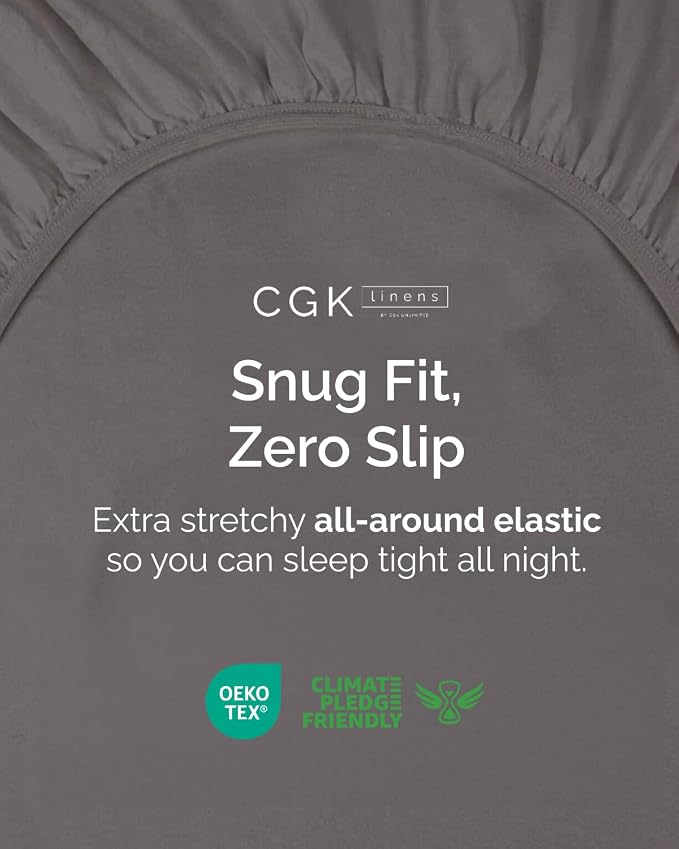 Cal King Size Fitted Bed Sheet - Image 2