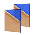 2 Pack 8'' x 12'' Translucent Blue Acrylic Sheet, 3mm Thick Acrylic Plexiglass by Unknown