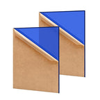2 Pack 8'' x 12'' Translucent Blue Acrylic Sheet, 3mm Thick Acrylic Plexiglass by Unknown