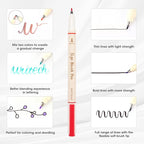 WRITECH Brush Tip Marker Pens: Artist Markers Flexible Tip Water Based 12ct - Image 5