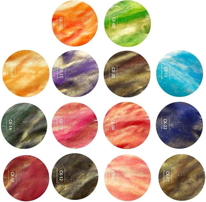 Thyggzjbs 36 Pieces 12 * 3 Colors Calligraphy Ink Set, Calligraphy Fountain - Image 2