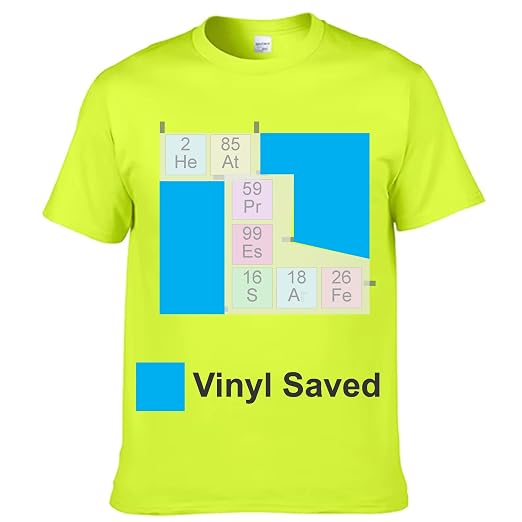 Heat Press Safe T-Shirt Ruler Guide, Neck and Chest Placement - Image 3