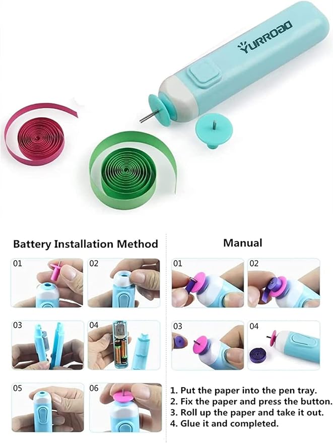 YURROAD 21PCS Paper Quilling Tools Kit - Image 2