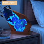 Space Resin Lamp, Handmade Galaxy Resin Night Light - Image 9