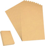 7" x 11" Felt Sheets Fabric for Crafts, 10 Pieces Soft Brown Thick Stiff Craft by Unknown