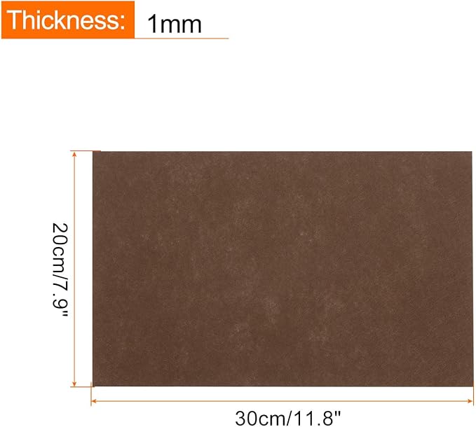 MECCANIXITY Adhesive Felt Sheets, Felt Fabric Crafts Back Adhesive Felt Sheets - Image 2