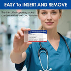 MaxGear Medicare Card Protector Sleeves, 12 Pack | 12 Mil Thickness, - Image 7