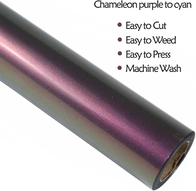 FUNKAKA Chameleon HTV Heat Transfer Vinyl Rolls - Image 2