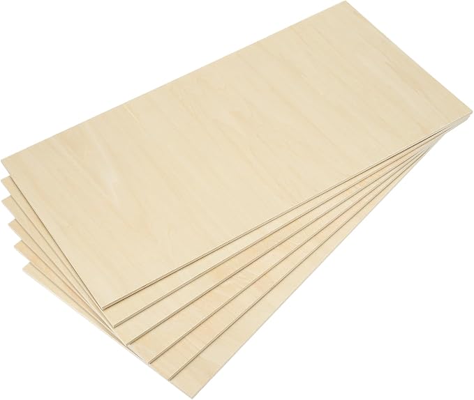 PATIKIL 12x24x1/4 Basswood Sheets by PATIKIL